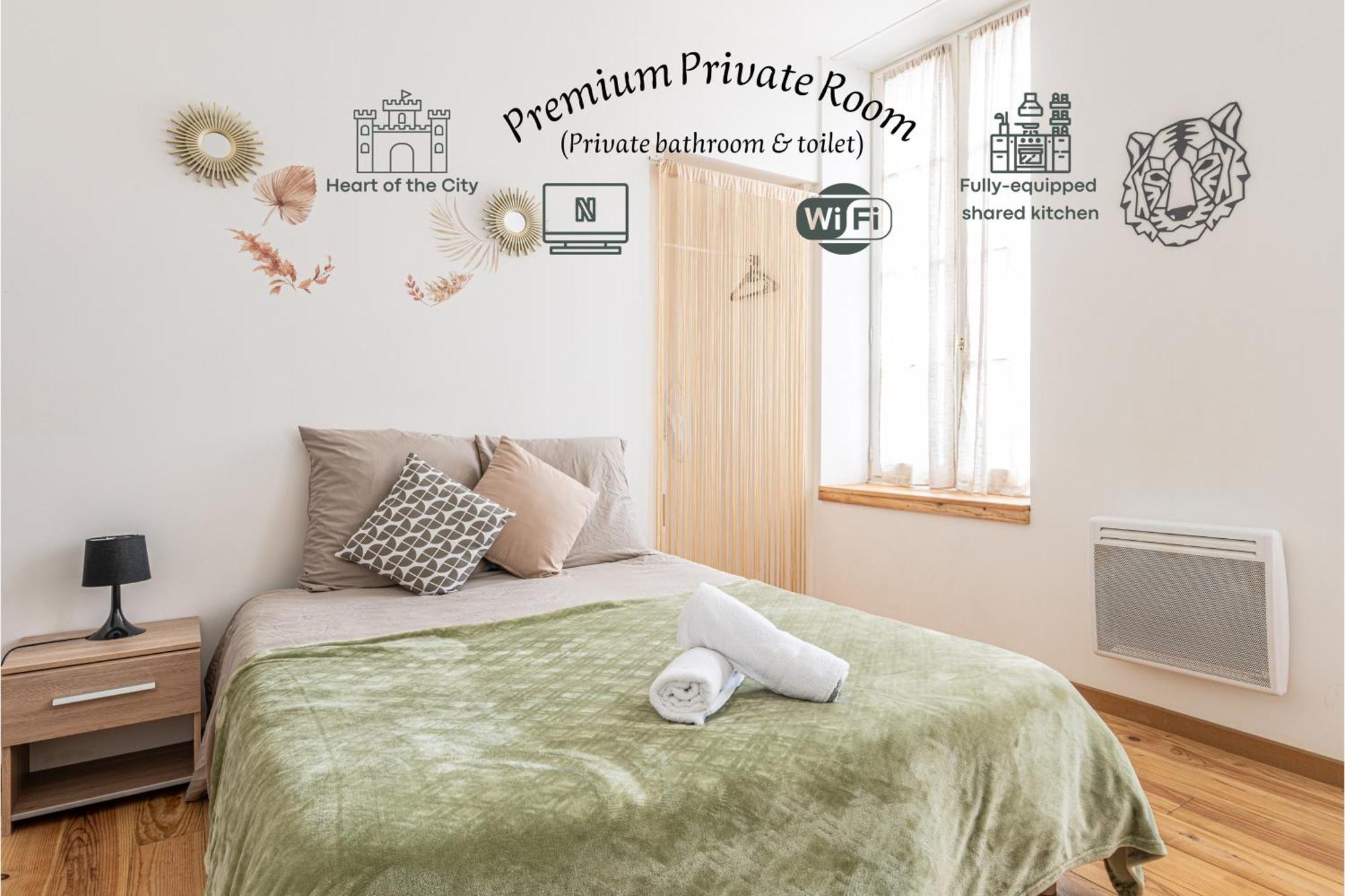 Ferienwohnung Chambre Privee Premium "La Belle Etoile" Pau Exterior foto